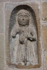 12th century pilgrim carving