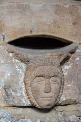 Norman piscina, north aisle