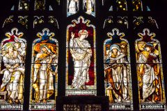 The east window by Burne-Jones