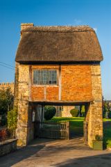Another look at the thatched lych gate