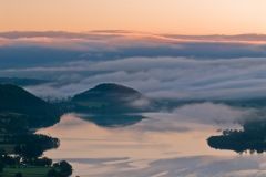Pooley Bridge and Ullswater sunrise