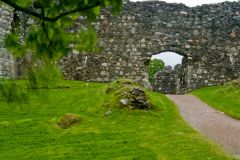 Old Inverlochy Castle, The main castle entrance