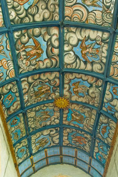 Barrel vault, Muchelney, Somerset