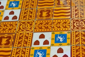 Victorian floor tiles
