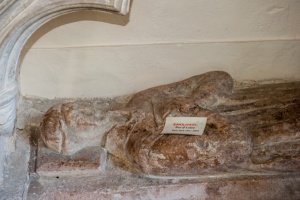 14th century effigy of a priest