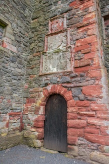 The tower house entrance