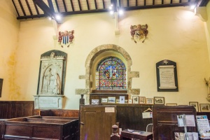 The church interior