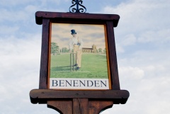 Village sign, Benenden, Kent