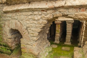 Binchester Roman Bath hypocaust