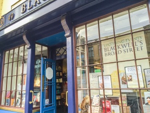 Blackwell's main entrance on Broad Street