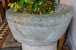 The Norman font bowl