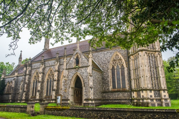 Booton church from the north-west