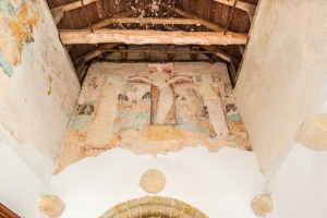 Inside the porch