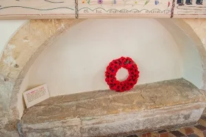 Medieval tomb, north aisle