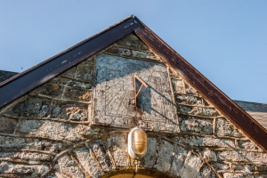 1707 sundial, south porch