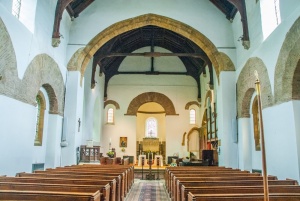The church interior