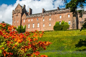 The castle from the gardens