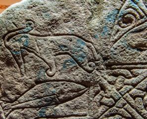 Pictish carving on the Ulbster Stone
