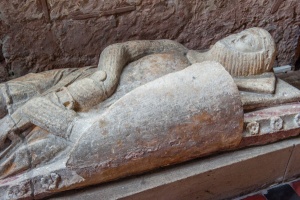 13th century effigy of a Corbett family knight