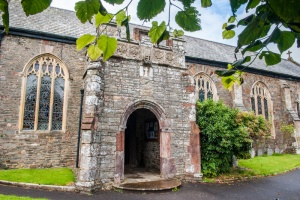 The south porch of Chulmleigh church