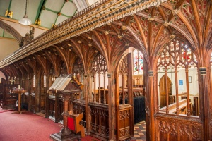 The late medieval rood screen