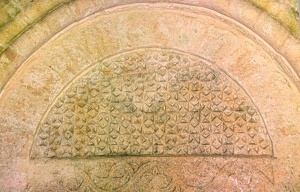 Norman tympanum, south doorway
