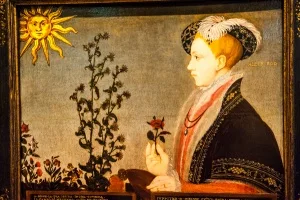 Portrait of Edward VI in the British Portrait Gallery