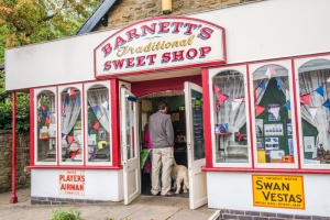 The traditional sweet shop