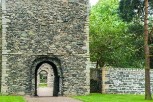 The west tower entrance