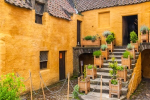 Culross Palace entrance