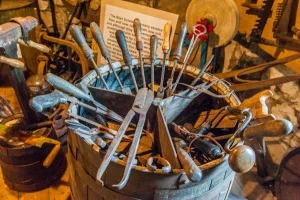 Tools in the rural life museum