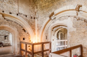 Arches from the Poor Clare's church