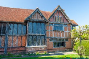A timber-framed 15th century wing