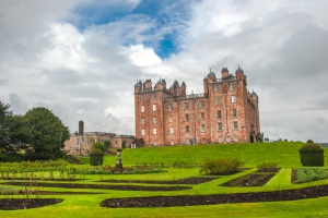 Another view of the castle exterior