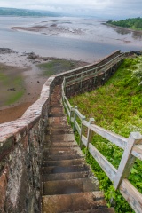 Parapet walk to the Spanish Battery