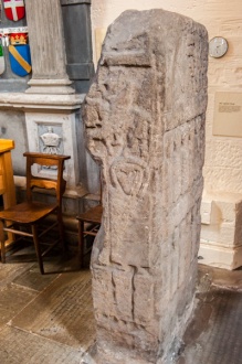 Side view of the Apostle Stone