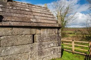 The well house exterior