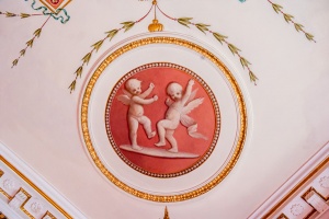 Ceiling in the Crimson Room