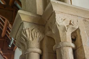 Chancel arch capitals