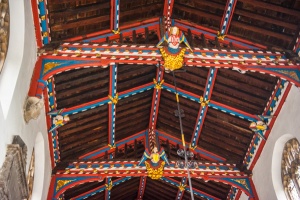 The nave roof