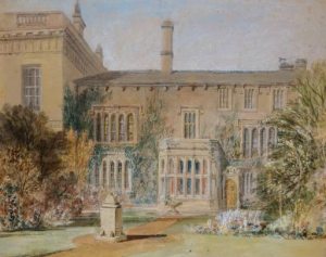 Farnley Hall, east front, by JMW Turner