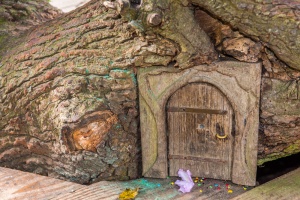 A lovely little 'fairy door'