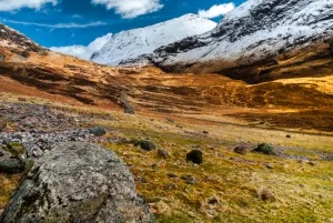 Looking down the glen