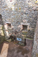 The castle interior