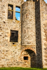 The corner turret stair