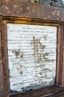The original memorial tablet