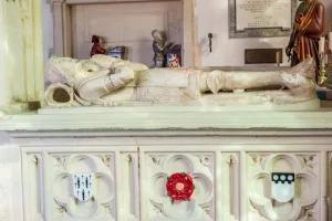 Sir John Leigh memorial, 1529