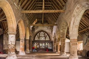 The 13th century nave