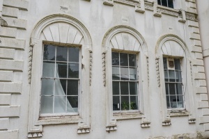 Elegant windows in the Small Mansion