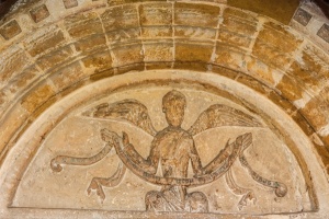 12th century tympanum, north doorway